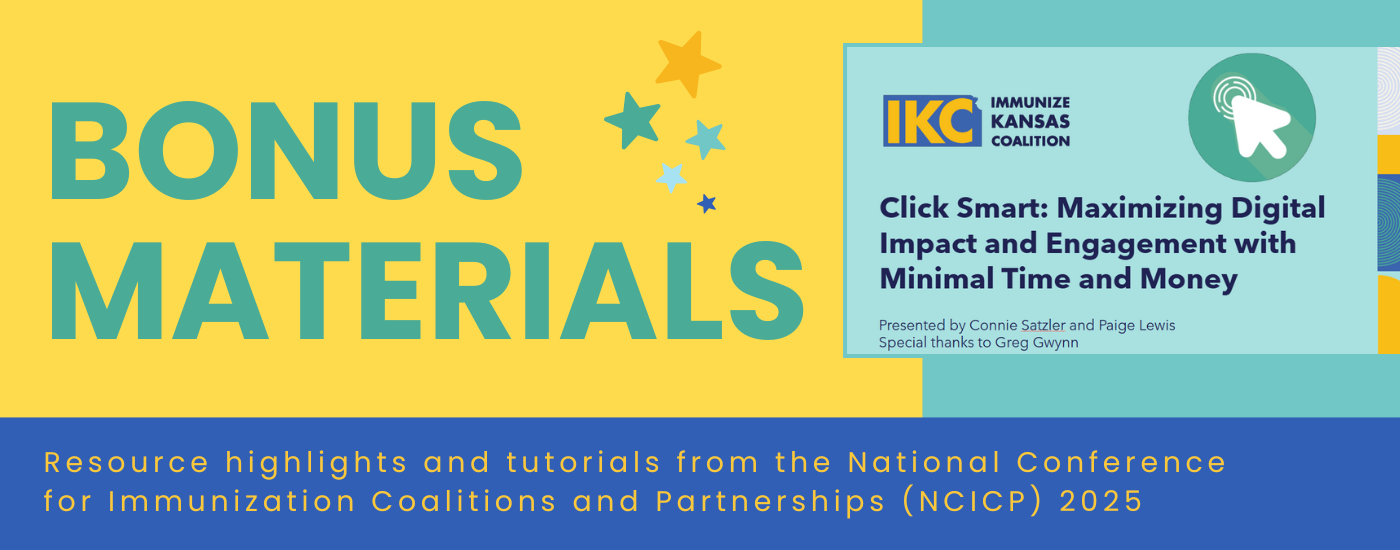 NCICP Bonus Materials